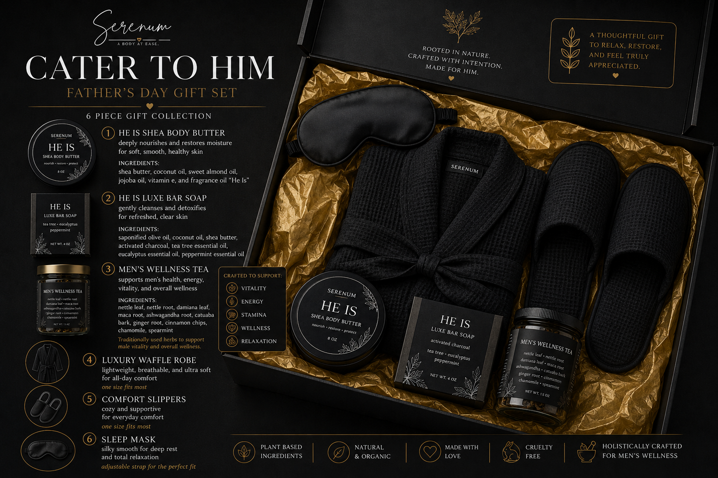 Cater To Him Luxury Wellness Collection
